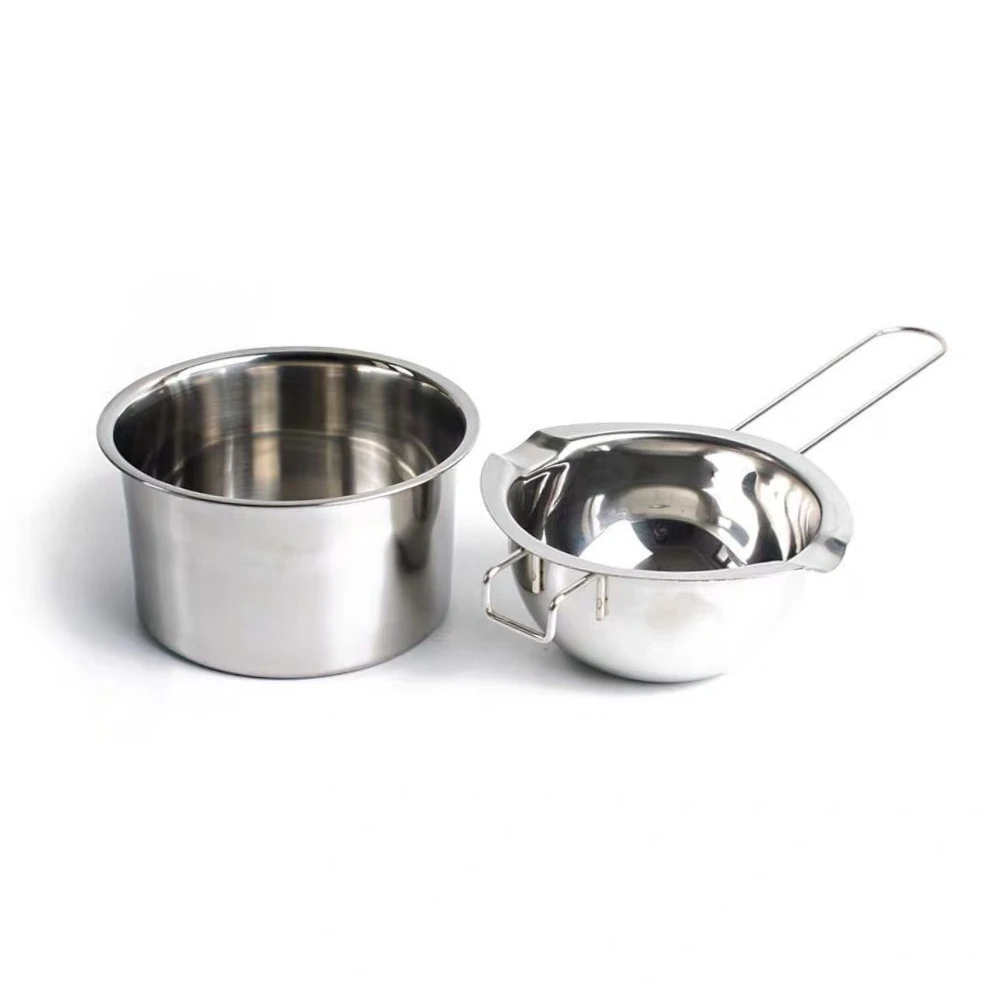 Soap Making With Soap Base - 2 قطعة وعاء صهر الشمع من
