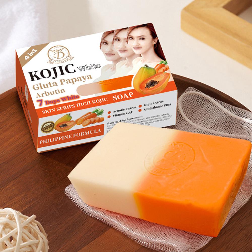 صابون زيت البابايا وحمض الكوجي - مراجعة Essential Oil Soap وسعره