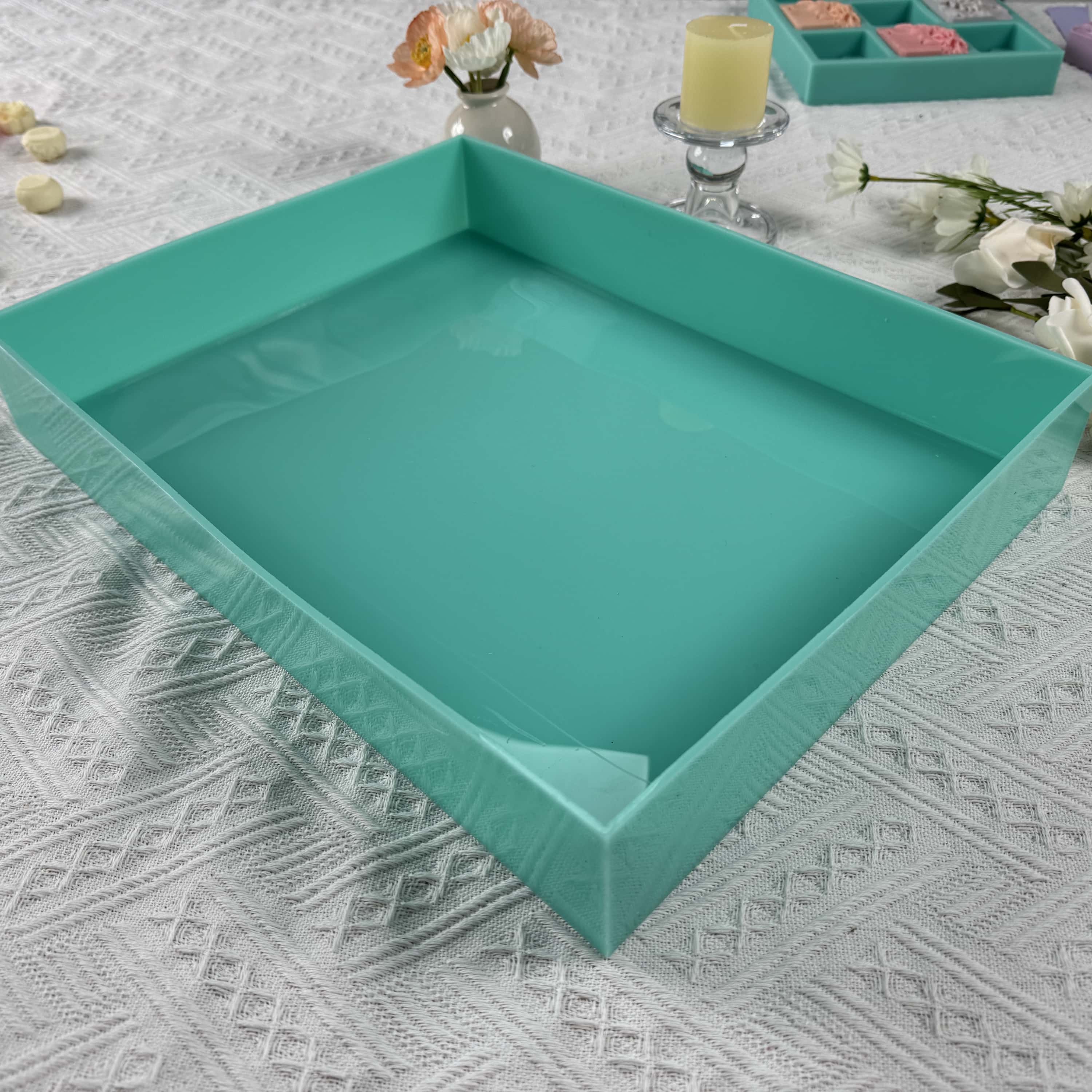 قالب بلاطة سيليكون 258- أونصة  - مراجعة Soap Making Home وسعره