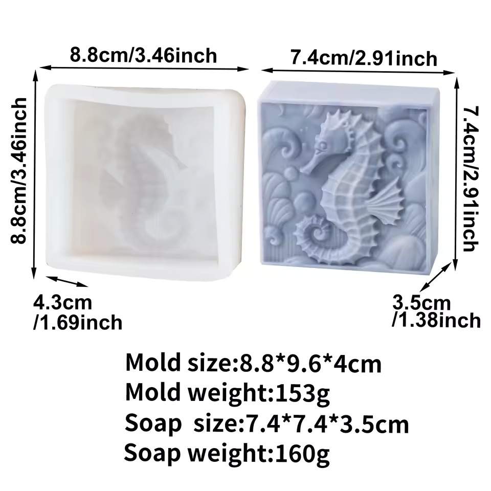 قالب صابون سيليكون ثلاثي الأبع - مراجعة Soap Making Home وسعره