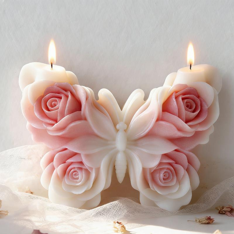 قالب سيليكون على شكل فراشة وور - مراجعة Soap Making Material وسعره