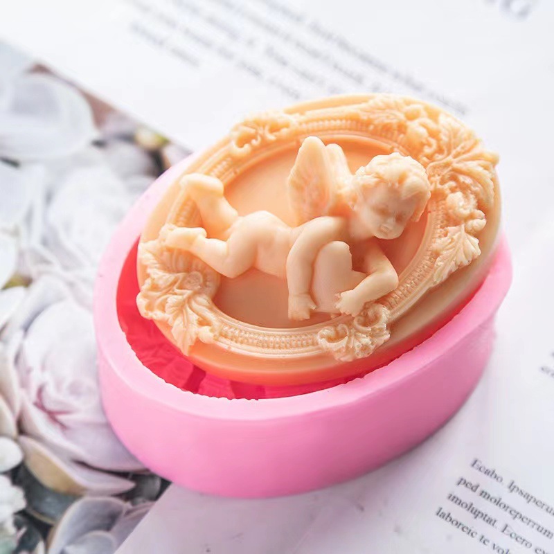 ثلاثية الأبعاد الملاك الاطفال  - مراجعة Soap Making Home وسعره