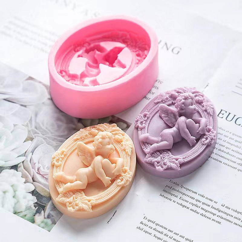 ثلاثية الأبعاد الملاك الاطفال  - مراجعة Soap Making Home وسعره