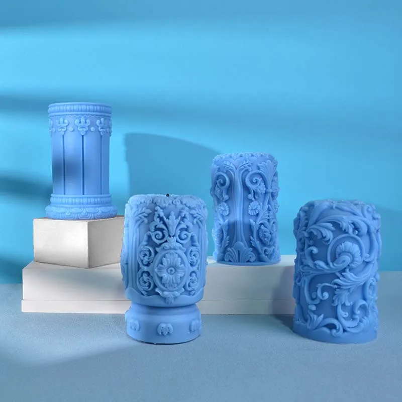 منحوتة العمود الروماني شمعة قا - مراجعة Soap Making Home وسعره