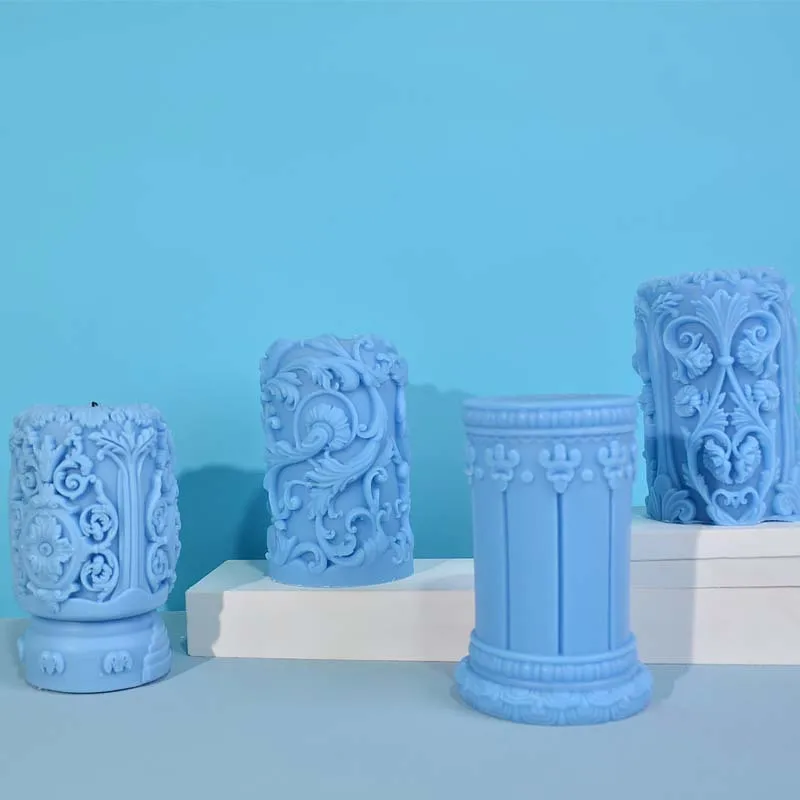 منحوتة العمود الروماني شمعة قا - مراجعة Soap Making Home وسعره